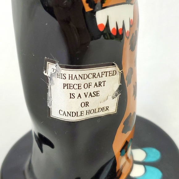 Vintage 80's Susan Paley “ Lydia”vase/candle holder - Picture 5 of 8